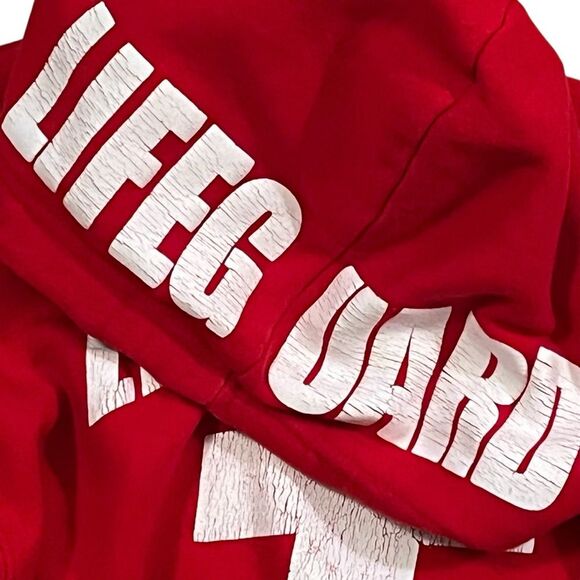 Red Lifeguard Hoodie - Picture 7 of 12